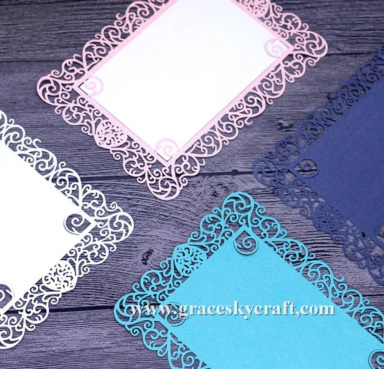 Новинка кружевная бумага с дизайном в виде сердца 30 шт. Сэкономьте дату