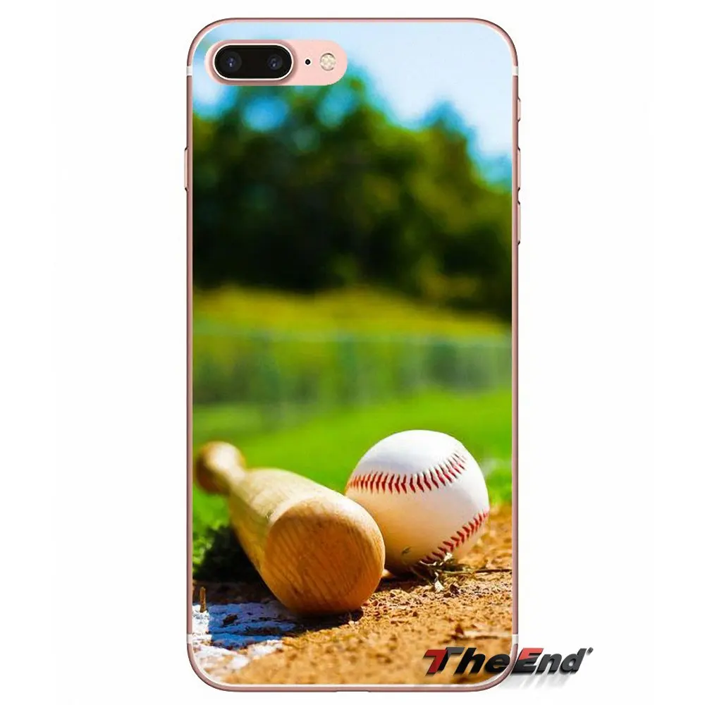 Для Sony Xperia Z Z1 Z2 Z3 Z5 compact M2 M4 M5 E3 T3 XA Aqua LG G4 G5 G3 G2 Mini Baseball USA Sport TPU силиконовый чехол |