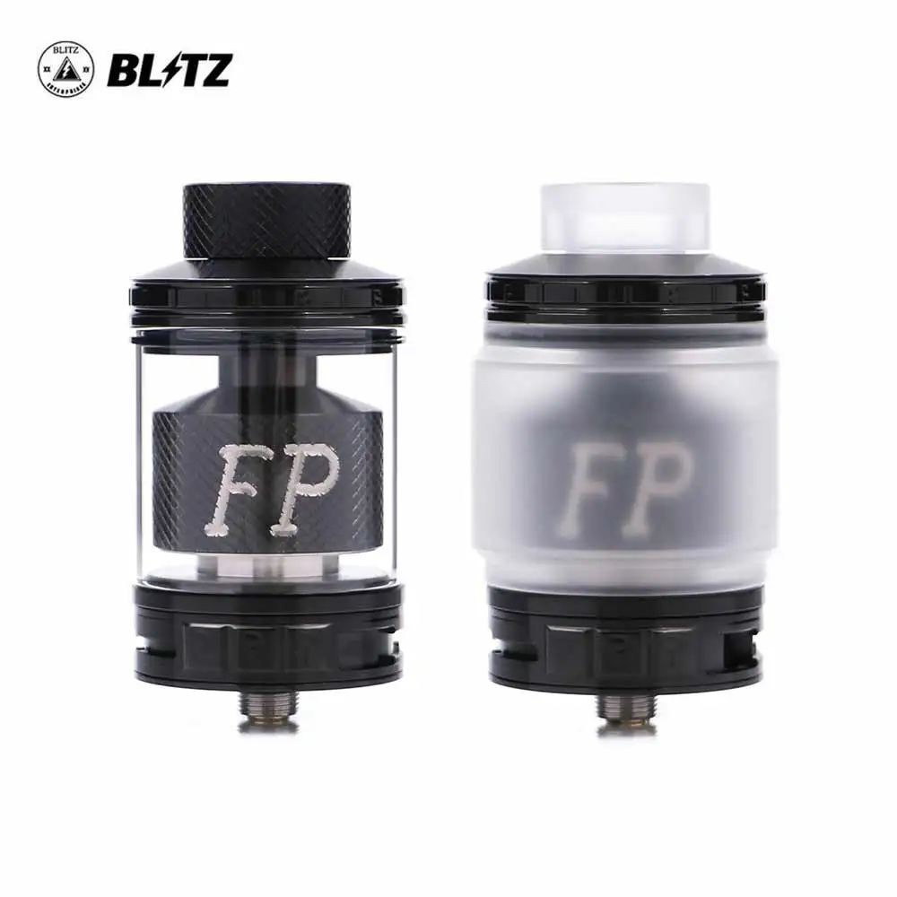 Новый распылитель Vape Blitz FP RTA с 4 мл PEI трубкой подходит для одной/двойной катушки u