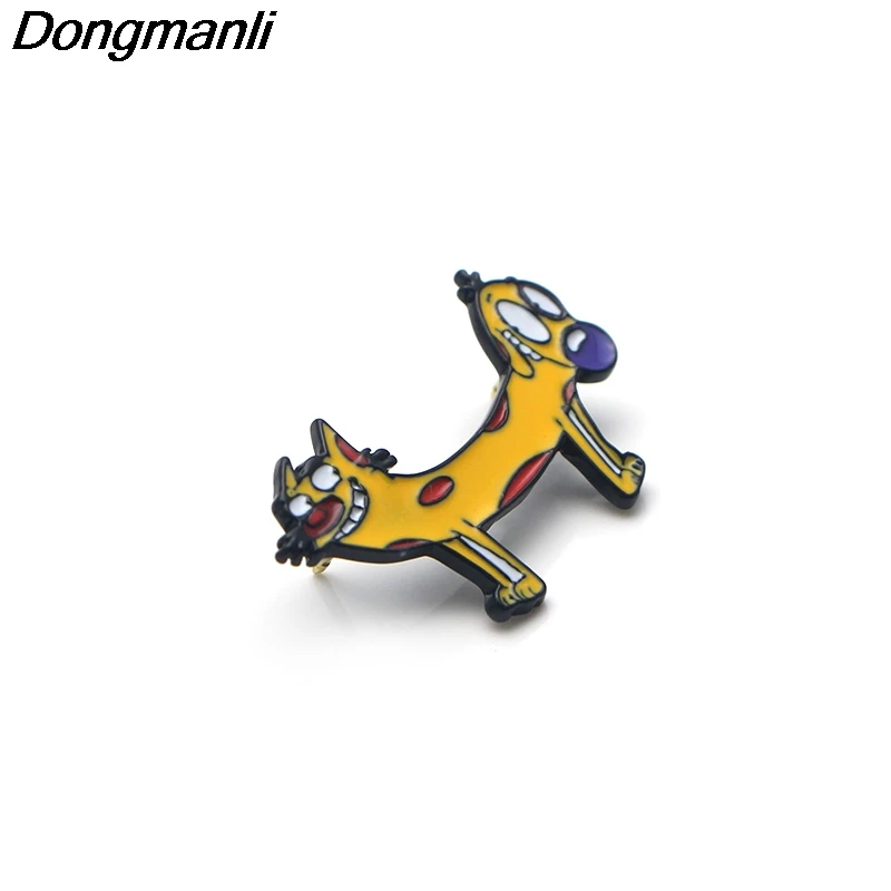 P3277 Dongmanli милый кот эмалированные булавки и броши для женщин мужчин нагрудные
