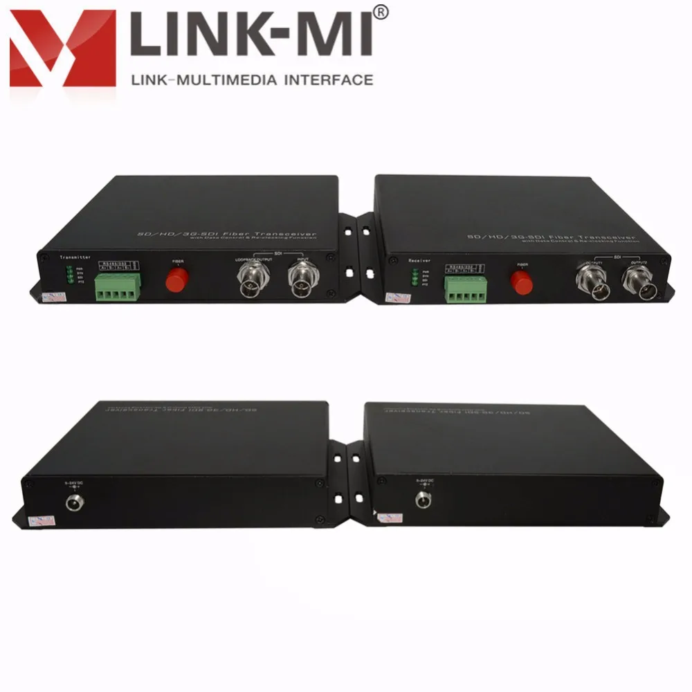 LINK MI SD/HD/3G SDI Волоконно Оптическая передача через волоконно оптический передатчик