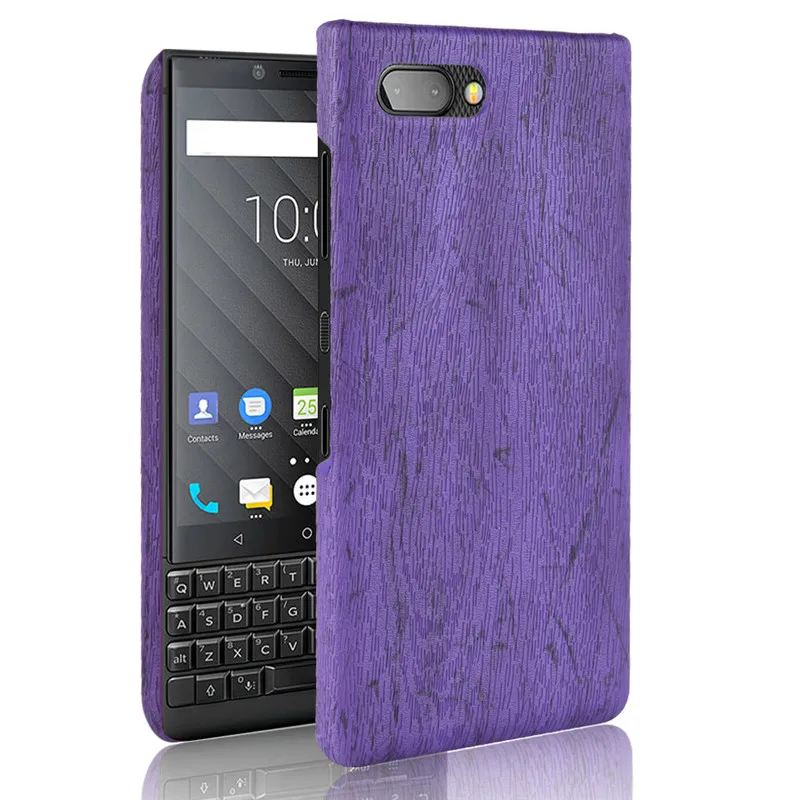 Роскошный винтажный кожаный чехол для Blackberry key 2 твердая задняя крышка с рисунком