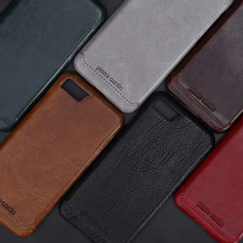 Чехол для телефона Pierre Cardin iPhone 7 8 роскошный Ультратонкий жесткий чехол из