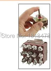AC 15A/250V 10A/380V Винтовые клеммы ВКЛ./ВЫКЛ./вкл. 4PDT переключатель|terminal switch|terminal screwterminator
