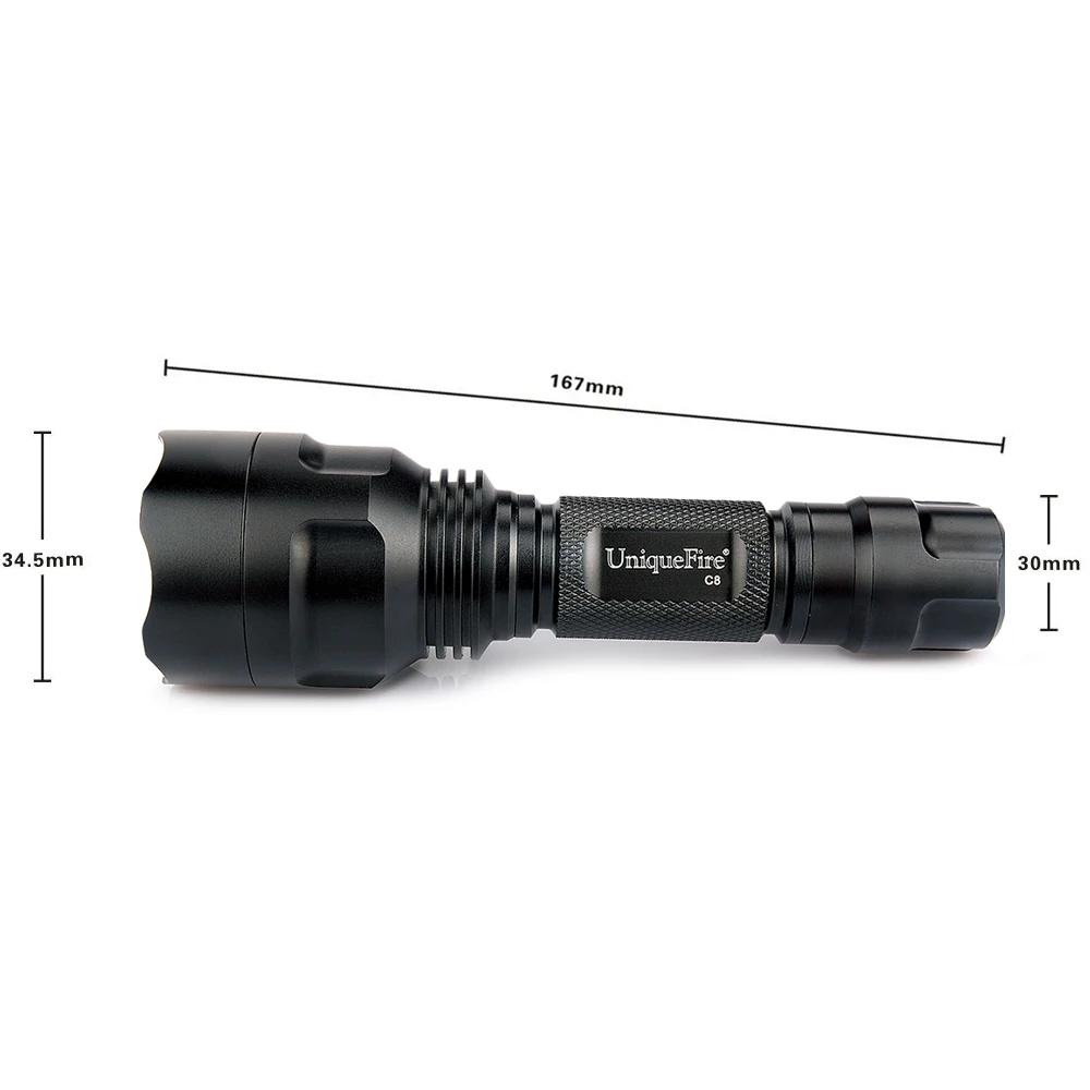 Акция! Мощный CREE XM L 2 фонарик + 360 градусов бесплатная вращение велосипедный зажим