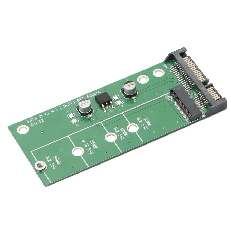 Адаптер M.2 на 22 Pin SATA 3 0 карта NGFF SSD конвертер с поддержкой ключа B/Key B + M