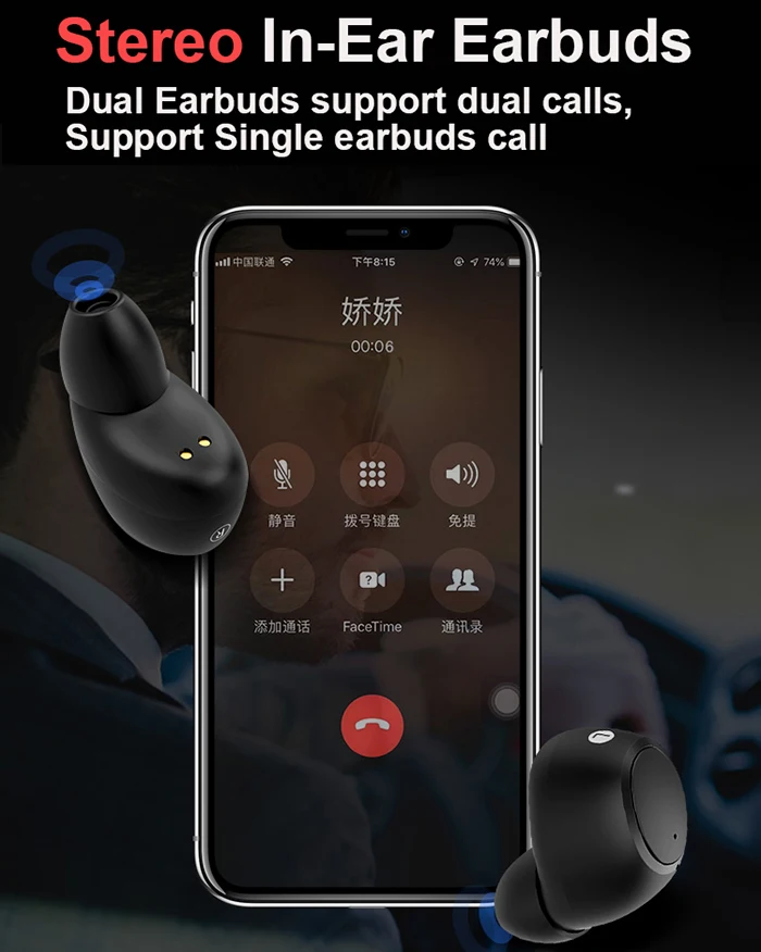 Lenovo S1 TWS IPX5 водонепроницаемые беспроводные Bluetooth наушники настоящие беспроводные стерео музыкальные Спортивные Беспроводные наушники с микрофоном