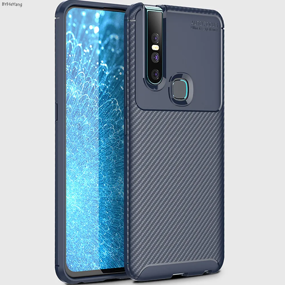 Чехол для vivo v15 чехол V15 Силиконовый прочный армированный мягкий v 15 из ТПУ и