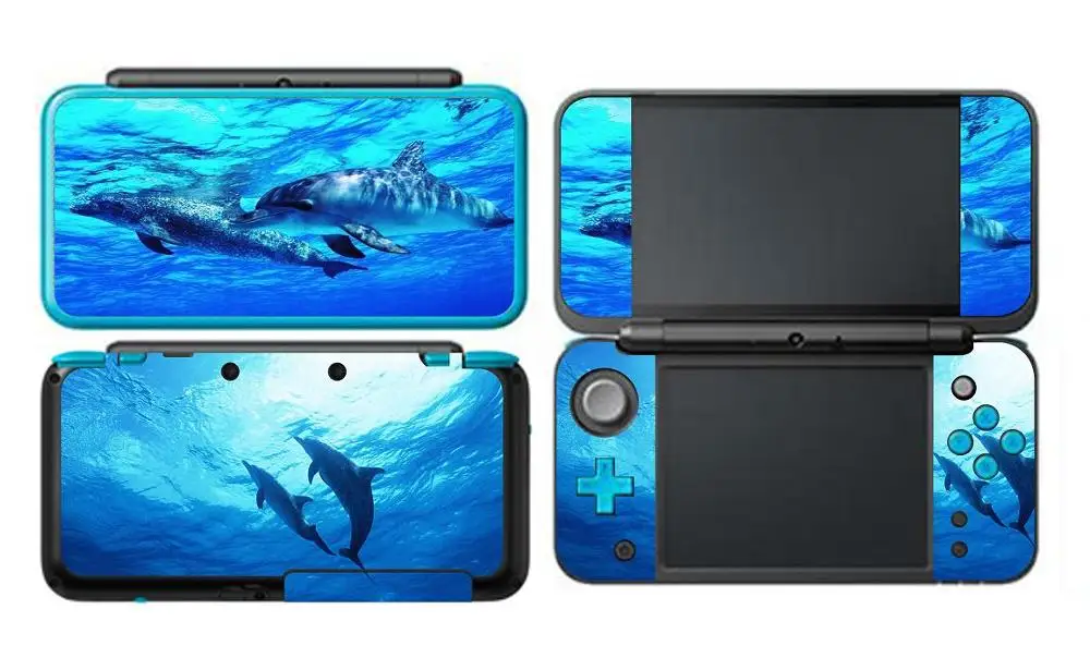 Милые животные виниловая кожа Наклейка протектор для nintendo NEW 2DS XL LL Скины Наклейка s - Цвет: 025