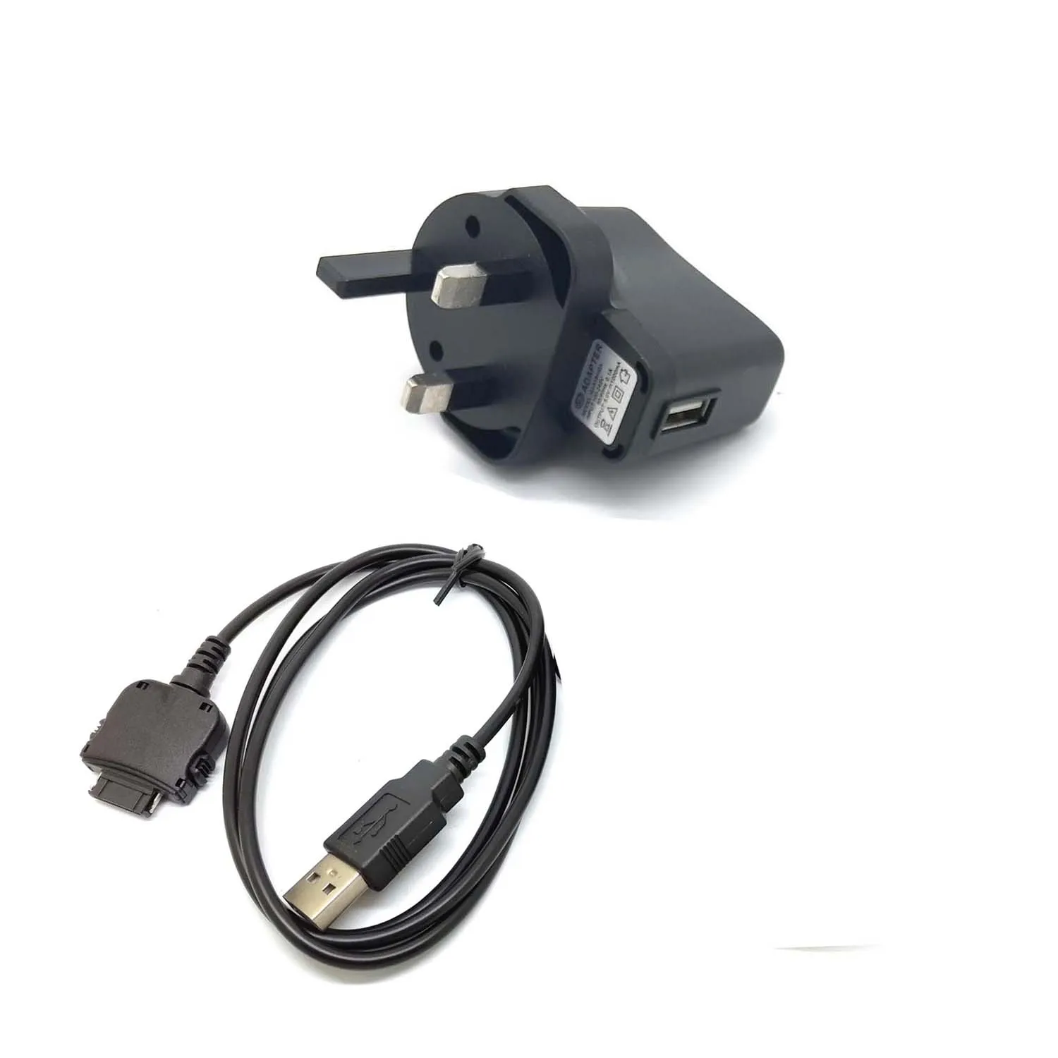 UK wall charger Usb кабель для синхронизации данных и настенного зарядного устройства для hp iPAQ h3950/h3955/h3970/h3975 h4150/4155/h4350/4355/hx4700/hx4705 h5400/h5450/h5455/ - Цвет: UK wall charger