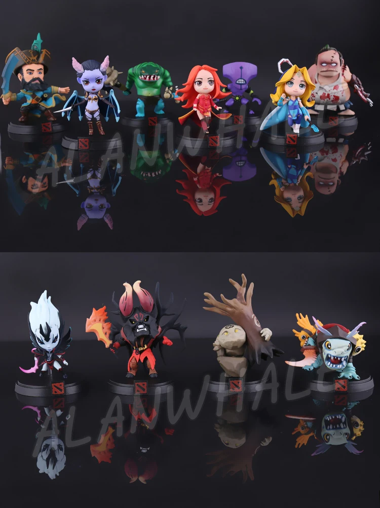 11 типов, 12 см, Dota 2, супергерои, персонаж TI, чемпионат, Защита древних, PC игры, игрушки, ПВХ, фигурка, коллекция