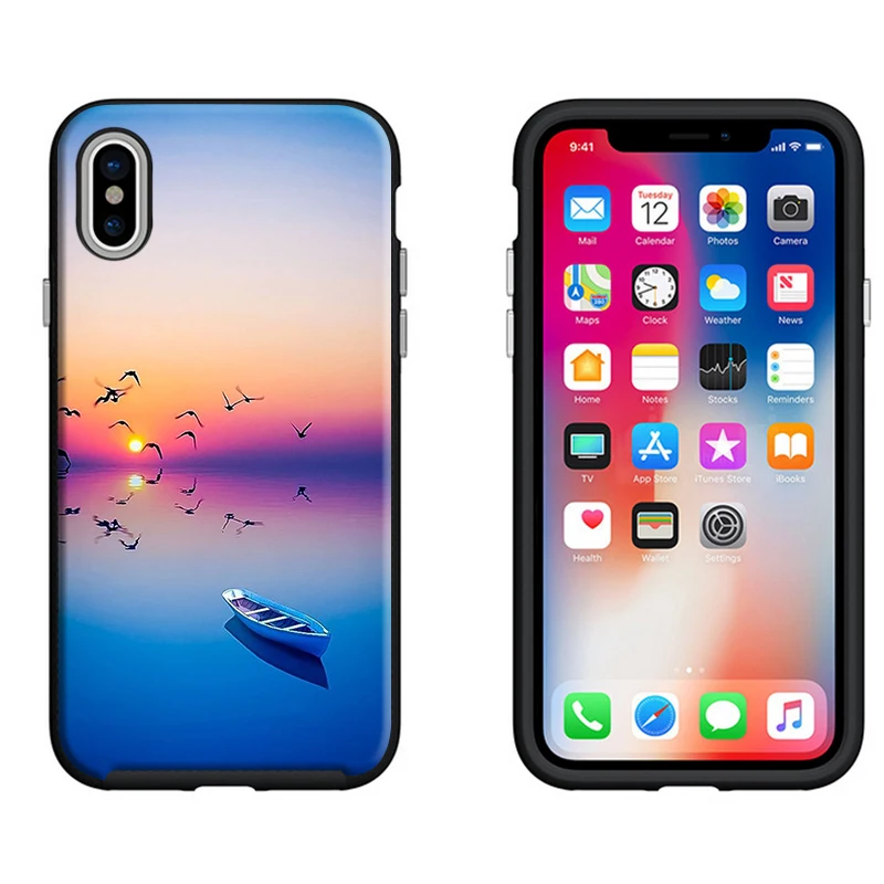 Мягкий силиконовый чехол для Samsung s8 s9plus и iPhone 5S 6 6s 7 8plus X XS MAX XR |
