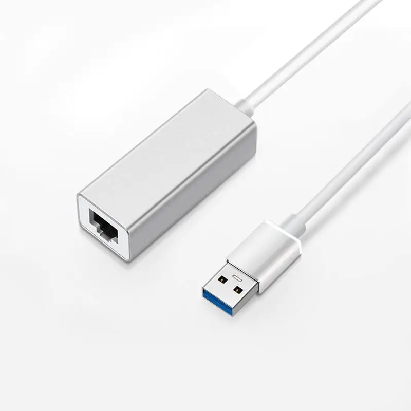 Сетевой адаптер USB 3 0 для Ethernet RJ45 Lan Gigabit 10/100/1000 Мбит/с поддерживает nintendo Switch белый |