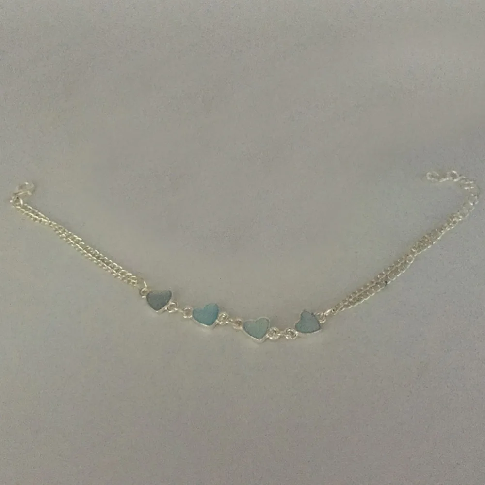 2017 ювелирные изделия для ног женщин светится в темноте цепочка браслет на