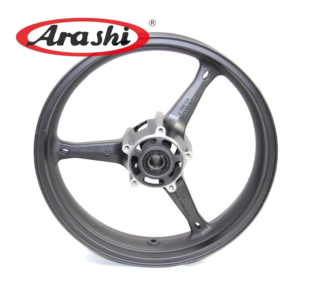 Обод колеса Передний Arashi GSXR1000 05-08 для SUZUKI GSX R1000 GSX-R1000 2005 - 2008 матовый черный 2006 2007
