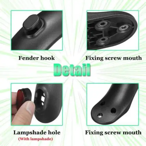 

Rear Mudguard for XIAOMI Mijia M365 electric scooter Rear Fender Mudguard M365 Guard parts