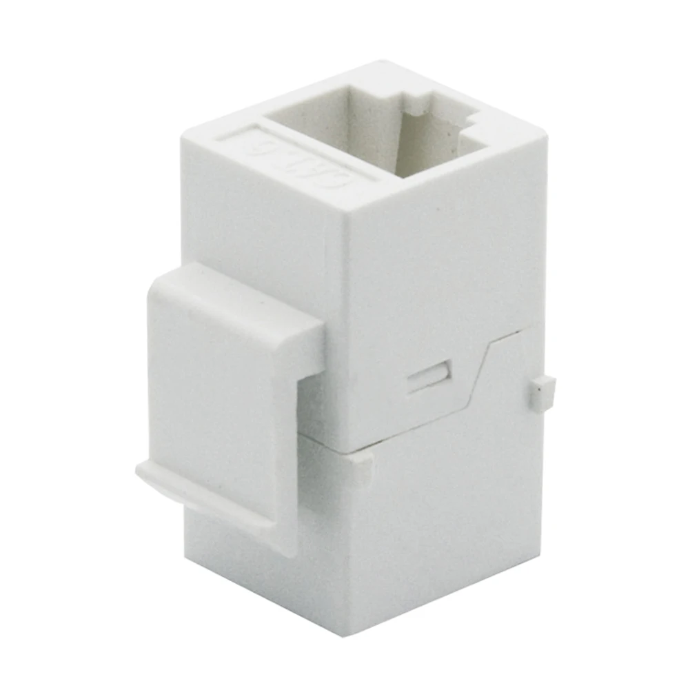 5 шт./лот CAT6 RJ45 для разъема женский белый соединитель вставной защелкивающийся
