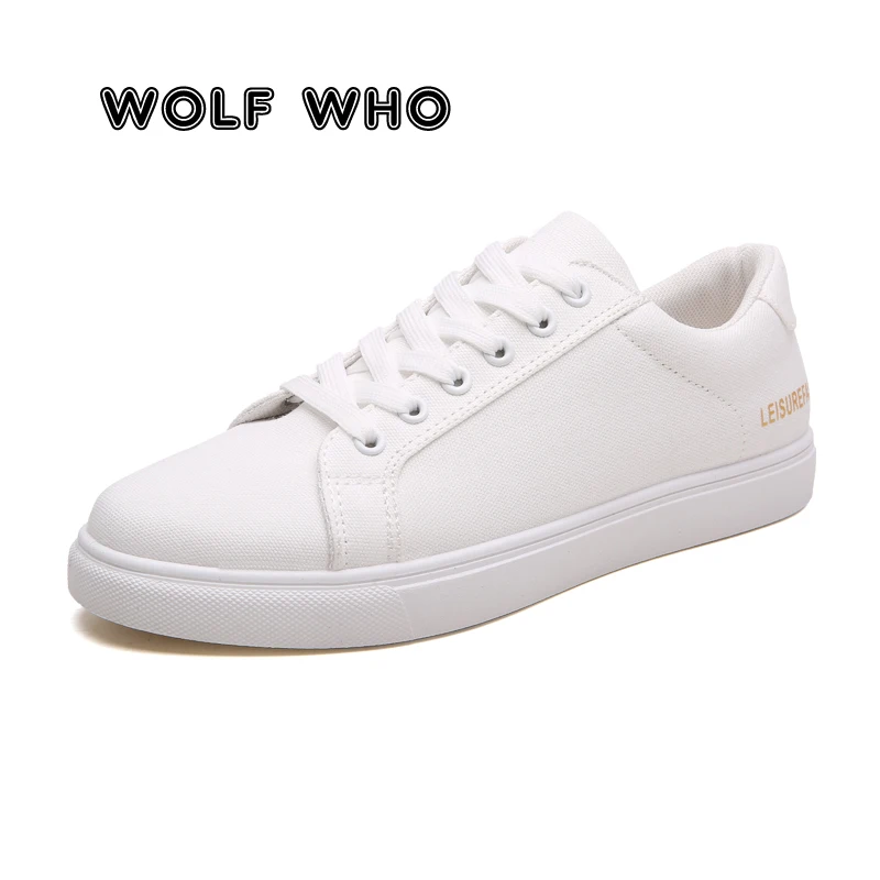 WOLF WHO/; модные белые кроссовки; Мужские дышащие туфли на плоской подошве; Повседневная обувь; мужские сверхлегкие эспадрильи; Tenis Masculino; X-029