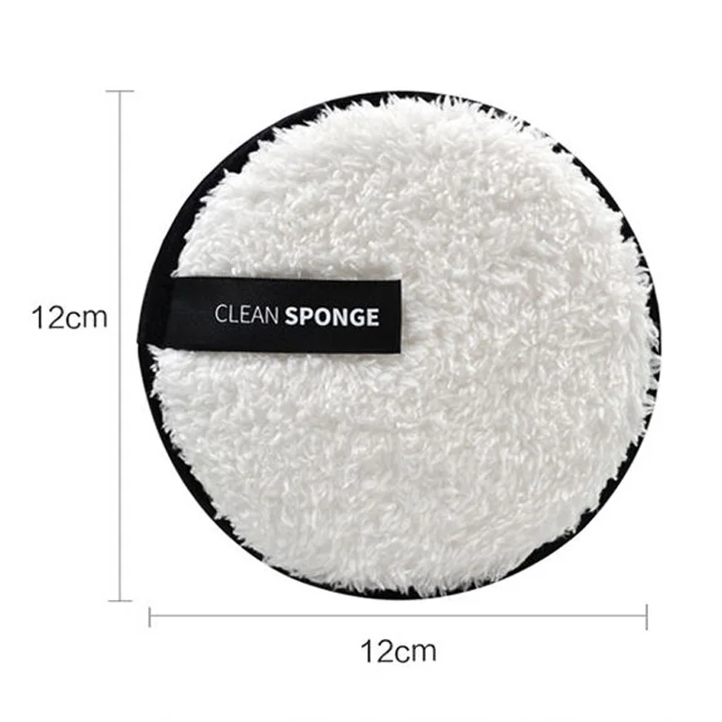 3 шт. круглые мягкие салфетки для лица кофейного/белого/черного цвета|Средство