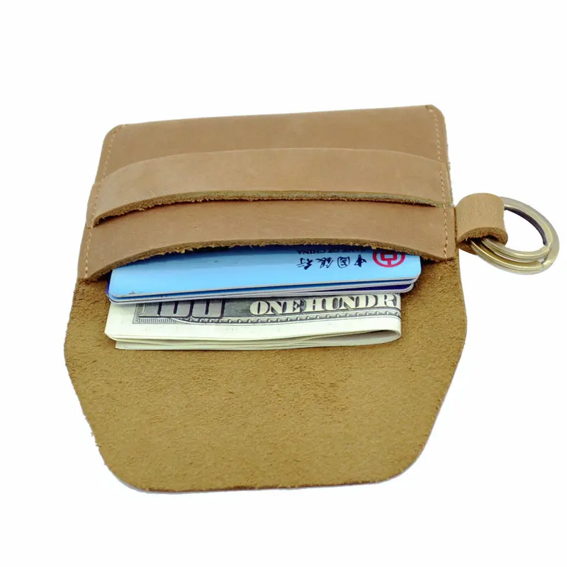 Держатель для ключей GENODERN из натуральной кожи мужской держатель кредитных карт с