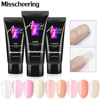 15ml crystal extend uv nail gel extension builder led gel nail art gel lacquer jelly acrylic builder uv nail gel 9 colors