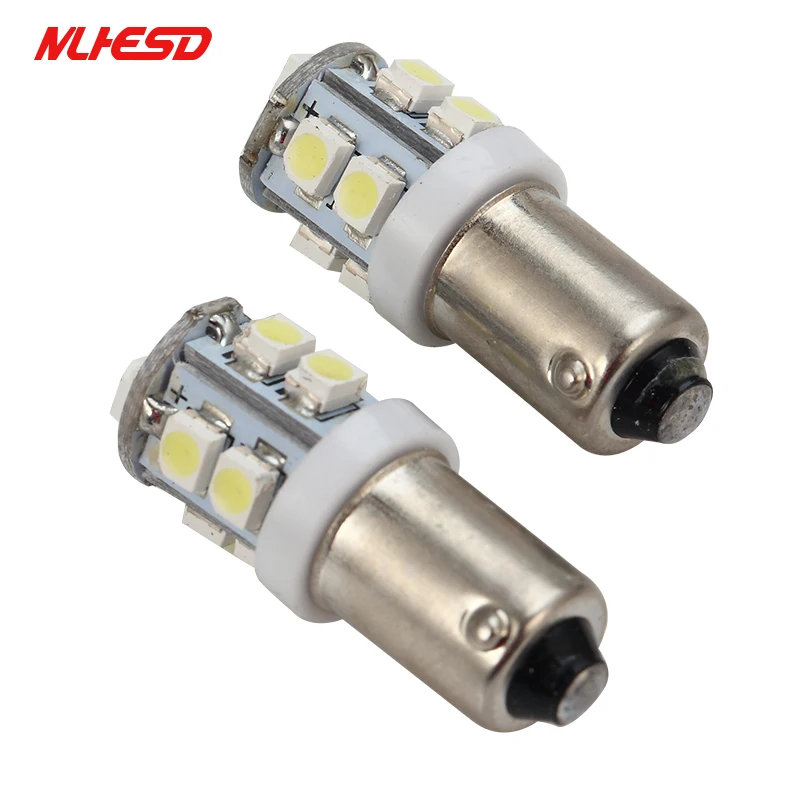 10 шт. BA9S 3528 1210 10SMD Клин светодиодный Подсветка регистрационного номера T4W Smd 194 168