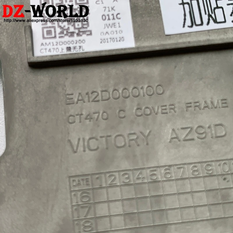 new c cover for lenovo thinkpad t470 a475 keyboard bezel palmrest cover without touchpad fingerprint hole 01ax951 am12d000200 free global shipping