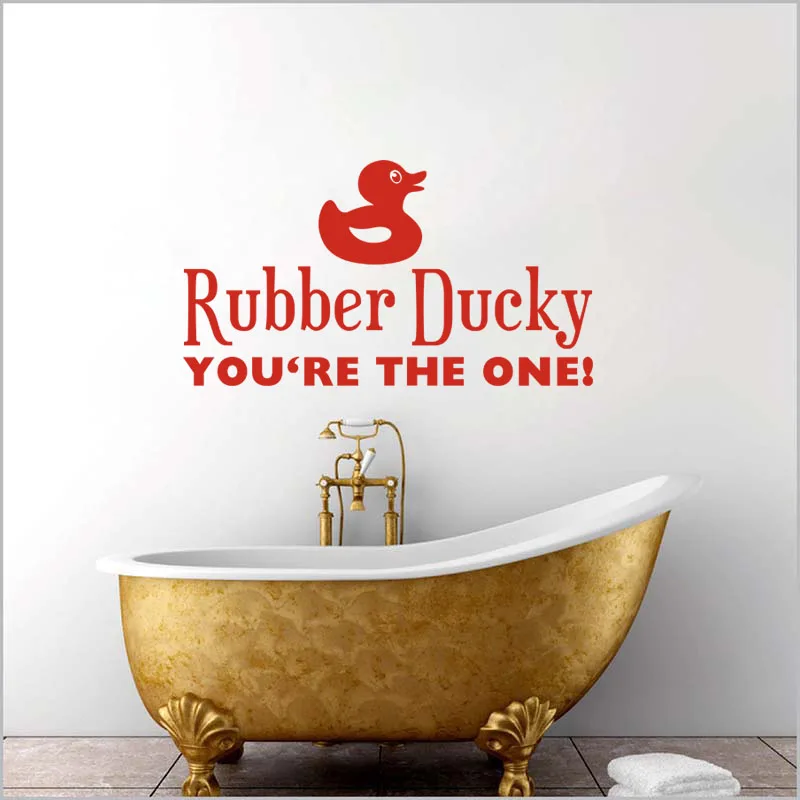 Наклейки резиновые Ducky мультфильм наклейка на стену росписи художественные обои