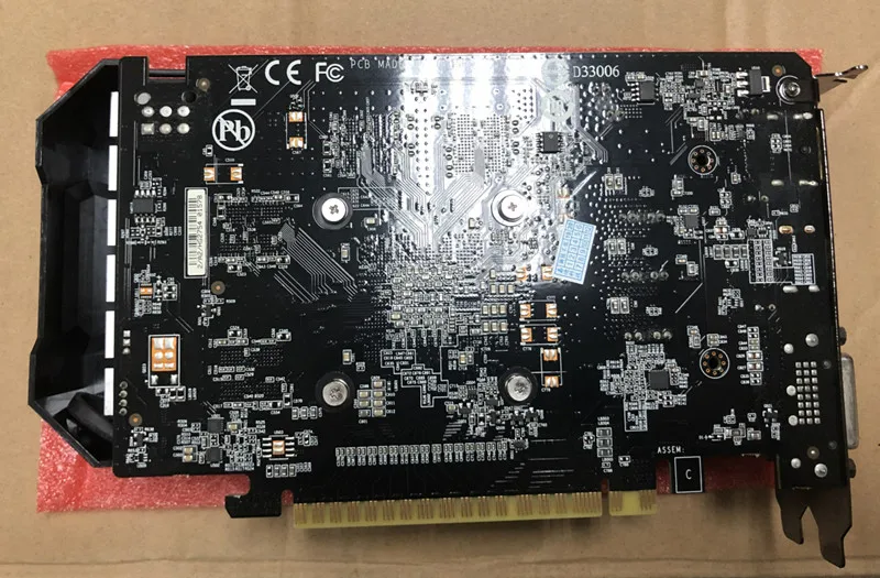 Б/у Видеокарта GIGABYTE GTX 1050 Ti 4 Гб 105 бит GDDR5 графические карты для nVIDIA VGA Geforce 1050ti Hdmi Dvi