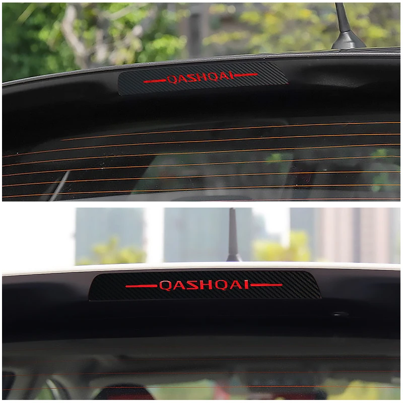 Автомобильные 3D черные Углеродные волоконные наклейки декоративный светильник
