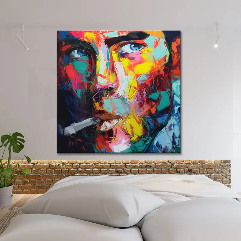 Картина маслом на холсте Нож для гостиной|painting impasto|knife paintingpalette knife painting |