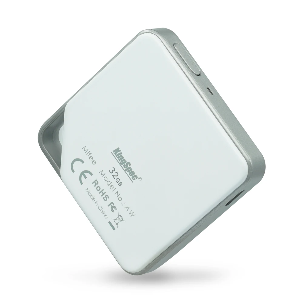 KingSpec DataKeep 32 ГБ Беспроводной Портативный Внешний Жесткий Диск-WIFI USB Flash Drive для iphone