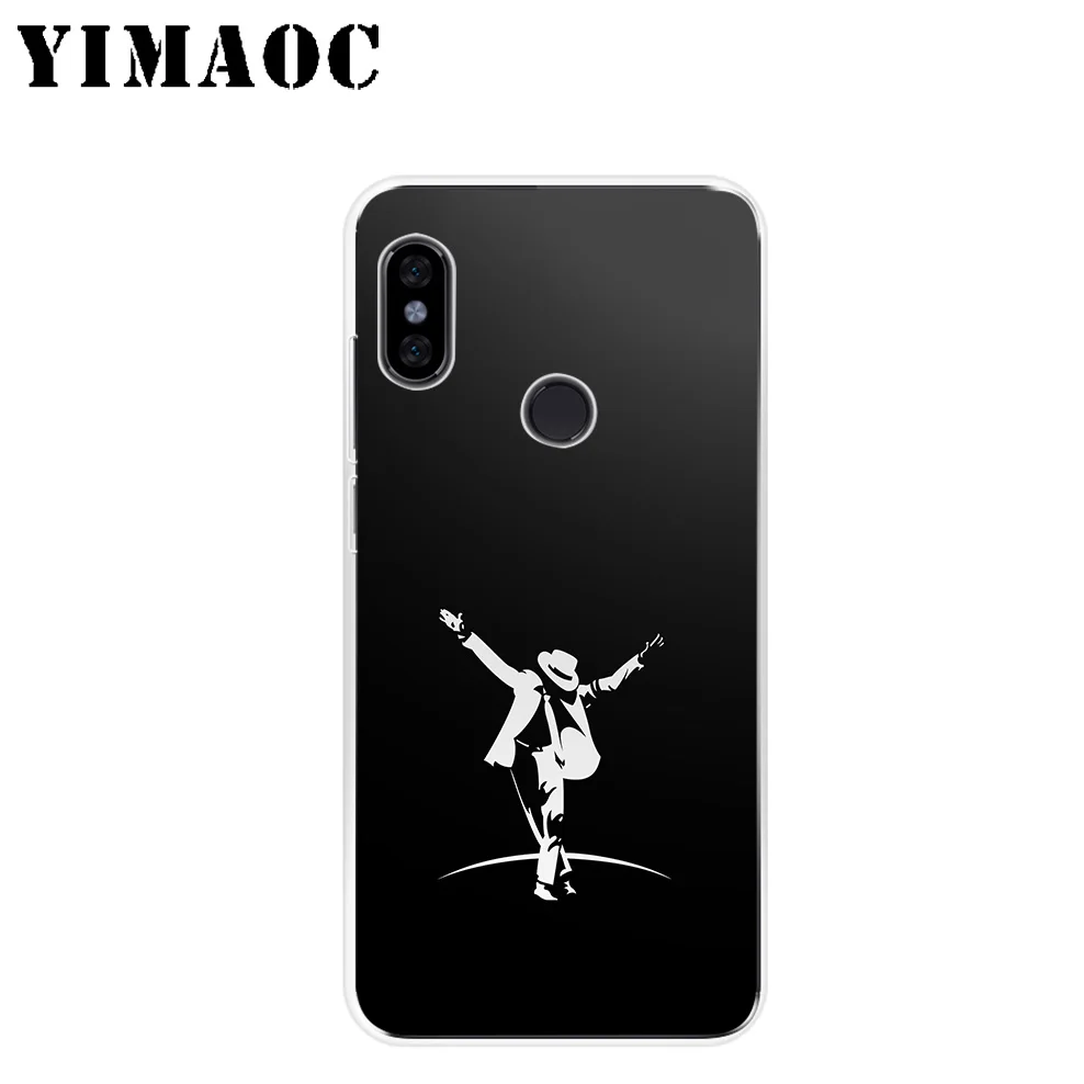 Мягкий силиконовый чехол YIMAOC с Майклом Джексоном для Xiaomi Redmi 6 6A 5A 5 S2 Puls Note 8 7 4X4 4A Pro