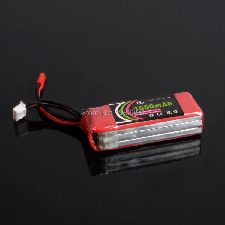 High quality 3s11.1V 1000mAh 20C RC Lipo Battery Li-Polymer Battery JST Plug for FPV Gimbal RC RC Boat Car Airplane Helicopter