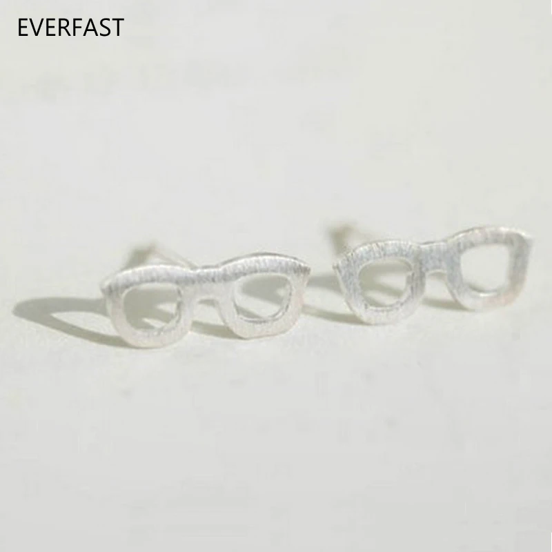 1 Пара простых очков Everfast оправа серьги модные для женщин детей ювелирные изделия