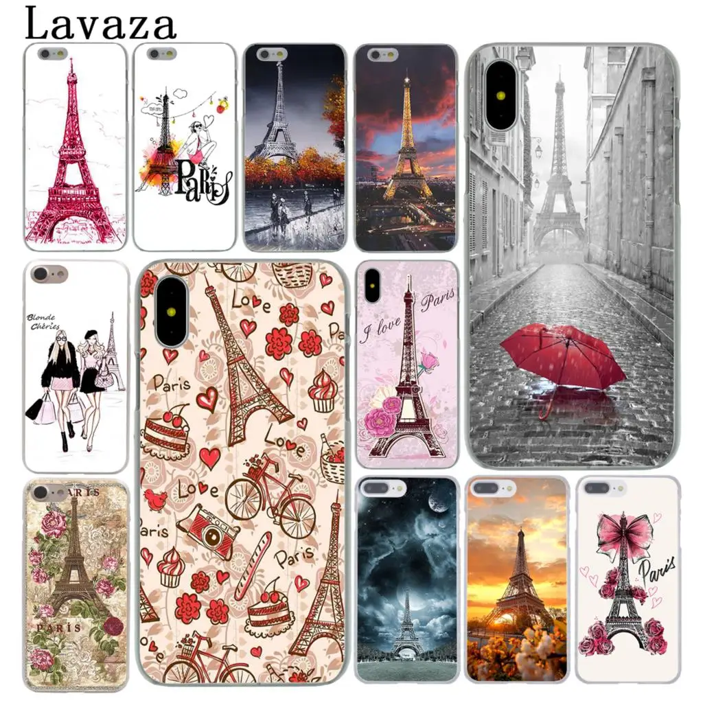 Lavaza Франция Париж Эйфелева башня модный жесткий чехол для телефона iPhone XR X XS 11 Pro Max