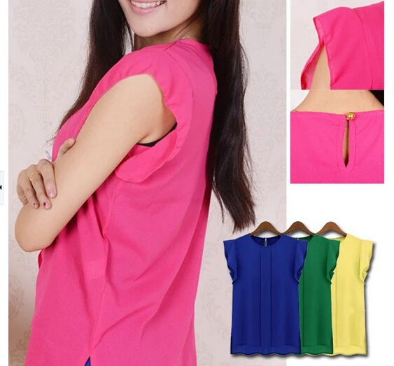 Рисунок 4 - Блузка женская шифоновая без рукавов