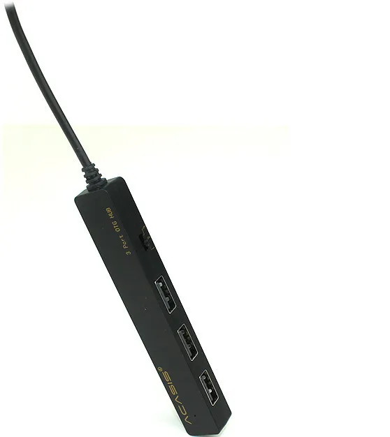 Acasis H027 мобильный планшетный ПК зарядный кабель OTG Micro USB HUB 3 Порты одновременной зарядки Мощность трансмиссионный кабель 10070TW