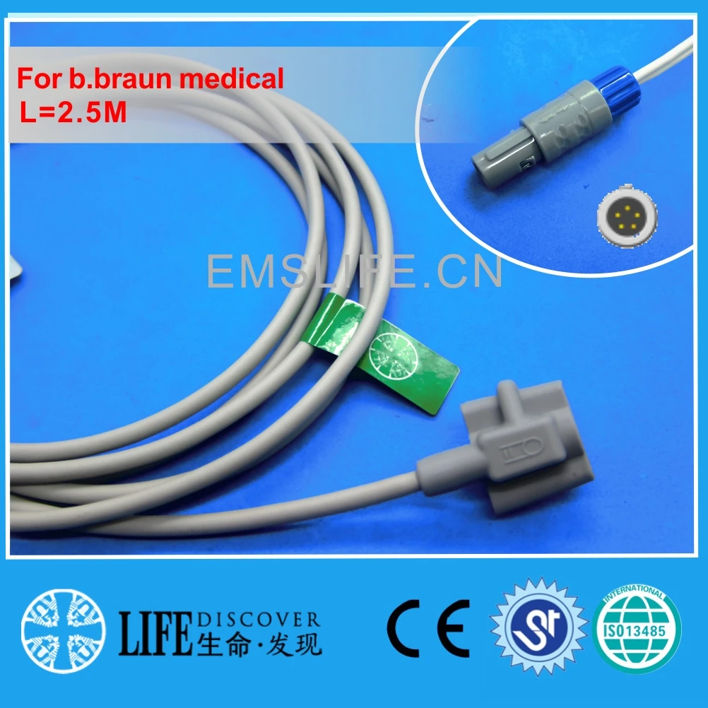 

Long Calbe Neonate silicone SPO2 Sensor For b.braun medical