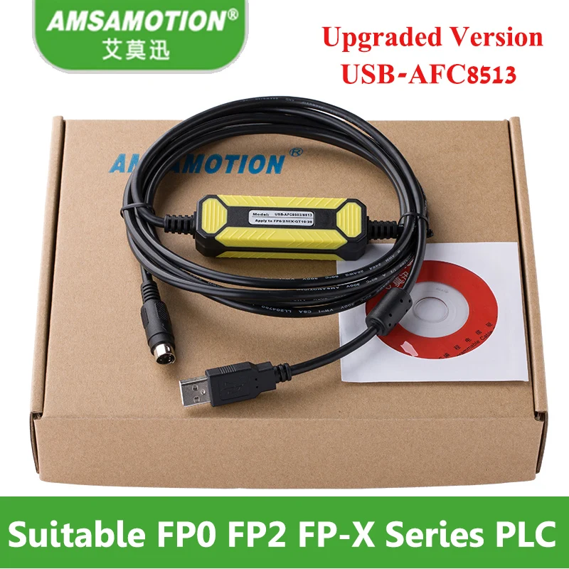 

Updated Version USB-AFC8513 Cable Compatible Panasonic FP0 FP2 FP-X Series PLC Programming USB-AFC8503