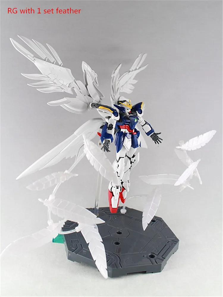 Effectswing перьевая часть для Bandai MG RG XXXG 00 Wing Fighter Zero Gundam DE001|Игровые фигурки и