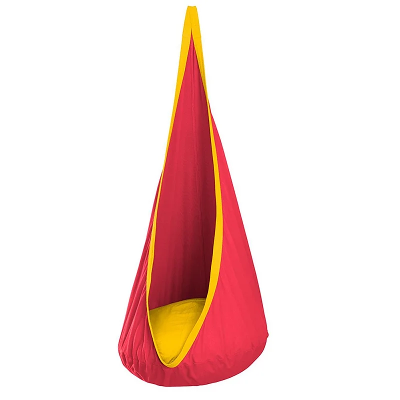 Mounchain детское хлопковое подвесное гнездо детский гамак с надувной подушкой