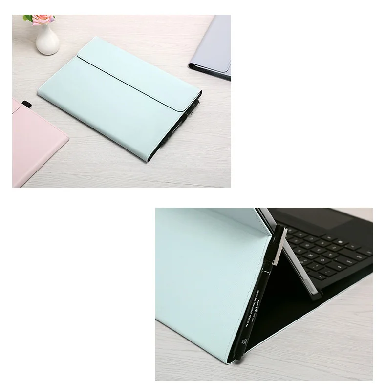 Кожаный чехол для планшета microsoft Surface Pro 4 5 6 Магнитная подставка-чехол защитный чехол для новой поверхности Pro и клавиатуры