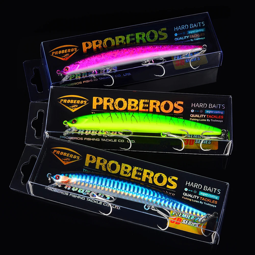 5 шт смешанные цвета набор рыболовных наживок тонущий гольян Bassbait наборы 15,5 г/12 см искусственная жесткая приманка, воблер с коробкой для рыболовных снастей