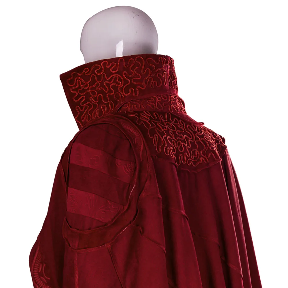 Костюм Доктора странного из фильма 2016 косплей Стив красный плащ костюм халат на