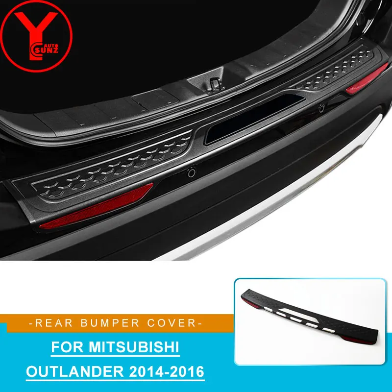 ABS протектор заднего бампера для mitsubishi outlander аксессуары 2016 2017 2018 Стайлинг 2019