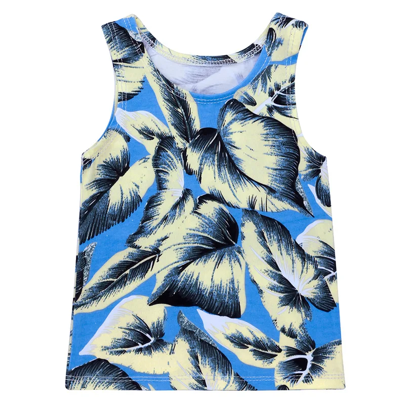 2021 детская одежда новые летние для маленьких мальчиков жилет девочек желтая