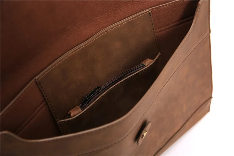 Винтажная модная сумка конверт клатч А4 бумажная папка сумки для деловых встреч