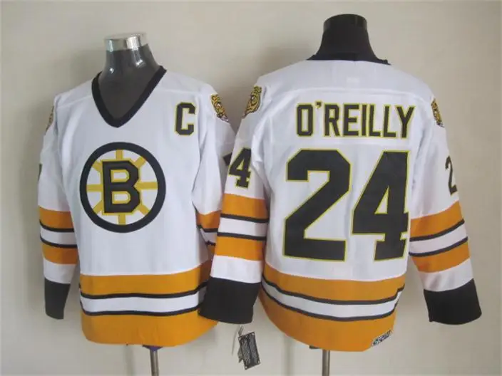 Throwback Stitched jersey #17 Milan Lucic #24 Terry O'Reilly #30 Gerry Cheevers #33 Zdeno Chara CCM Vintage Ice Hockey Jerseys | Спорт и