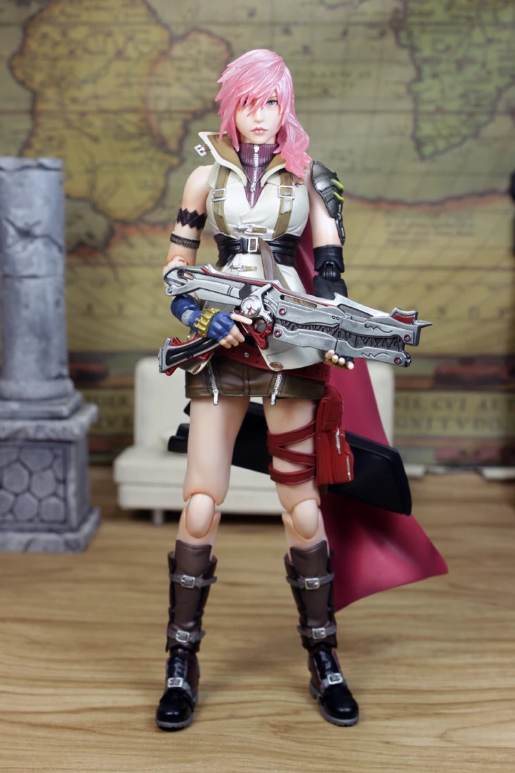 Фигурка героя из мультфильма Искусство Кай сийфэйф 13 Lightning Eclair Farron Коллекционная